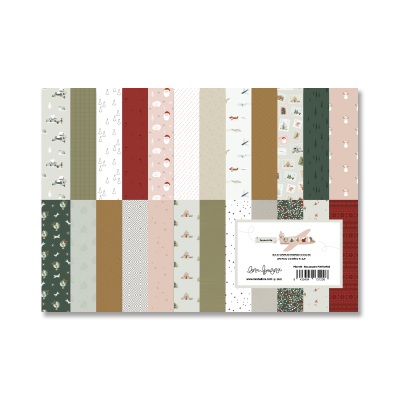 Bloco Pequeno 24 Papéis | Postcards | Lora Bailora