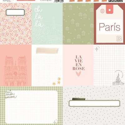 Papel Tarjetas | Paris | A Volar | Mintopía