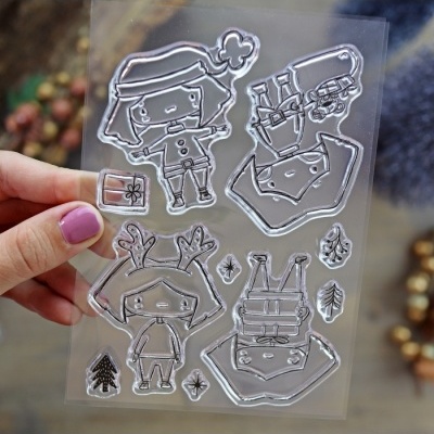 Conjunto 10 Carimbos | Maravillas Navidad