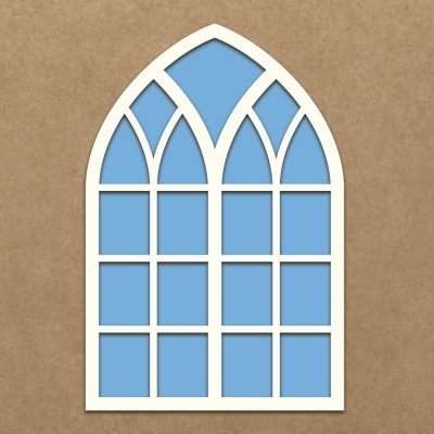 Shaker | Janela Gótica