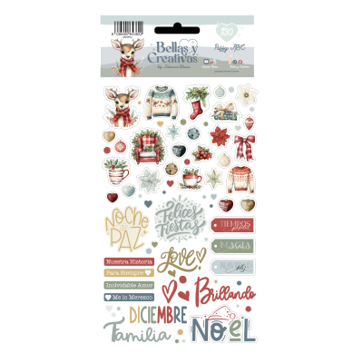 Autocolantes Puffy | Noel | Johanna Rivero