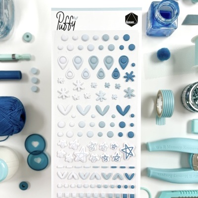 Autocolantes Puffy | Turquesa | Duna On