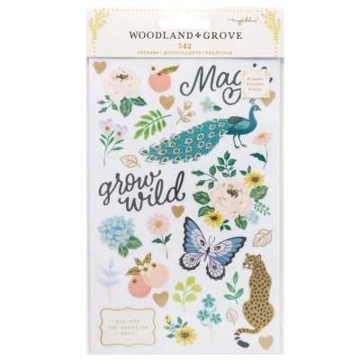 Bloco Autocolantes | Woodland Grove | Maggie Holmes
