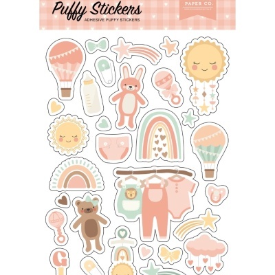 Autocolantes Puffy | Our Baby | Girl