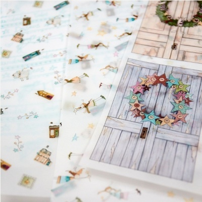 Kit Papel Vegetal | 12x12 | Feitiço de Natal | El Altillo de los Duendes