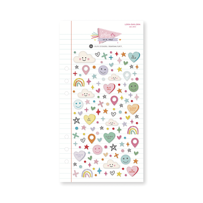 Autocolantes Puffy | Formas | Baby M va al cole