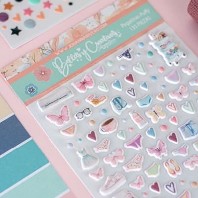 Autocolantes Puffy | Nuestros Camiños