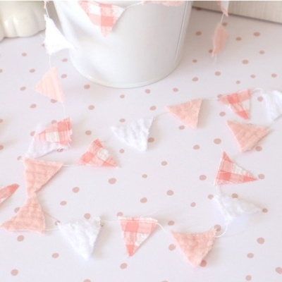 Bandeirolas | Rosa Coral | Alegría