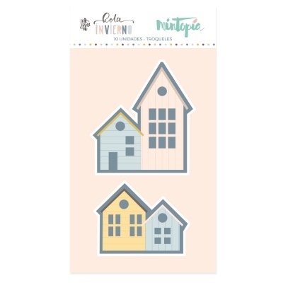 Cortante Casitas | Hola Invierno | Mintopia