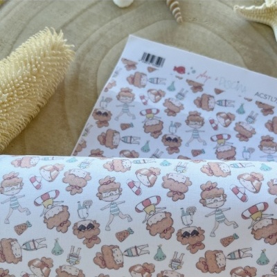 Tela Encadernar | Ritinhas | Playa o Piscina