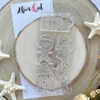 Conjunto Carimbos | Vamos à Praia | Playa o Piscina