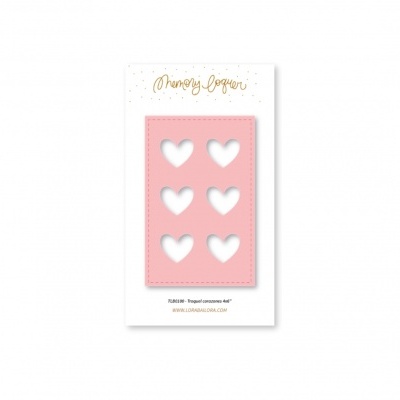 Cortante |  Corações 4X6" | Lora Bailora