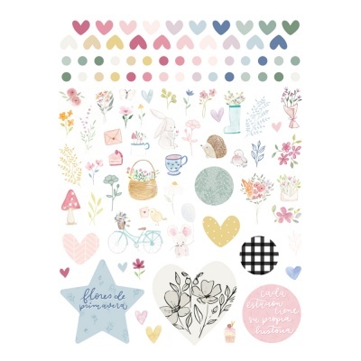 Autocolantes Puffy | Pétalos