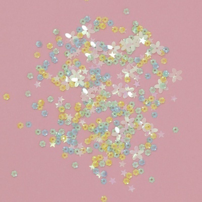 Lantejoulas | Campo Estrelas | Amarelo