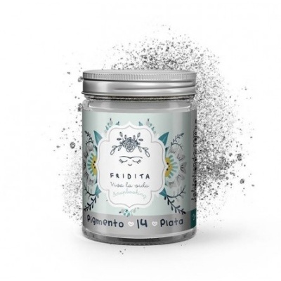 Pigmento | Plata Metalizado | Fridita