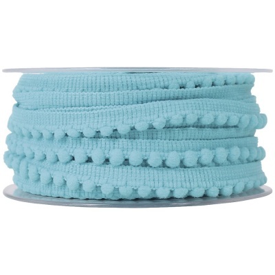 Fita Pompons | Turquesa