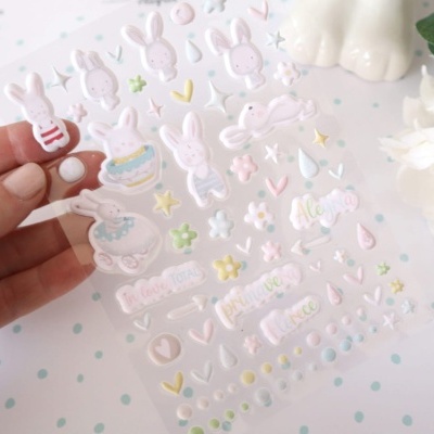 Autocolantes Puffy | Alegría | Mandarina & Lima