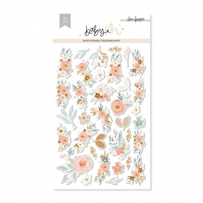 Autocolantes Puffy | Flores | Baby M | Lora Bailora