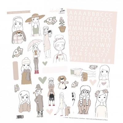 Autocolantes | Alua Cid | Adorable Zoe 2.0