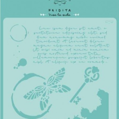 Stencil 15x15 | Natureza Boho | Fridita