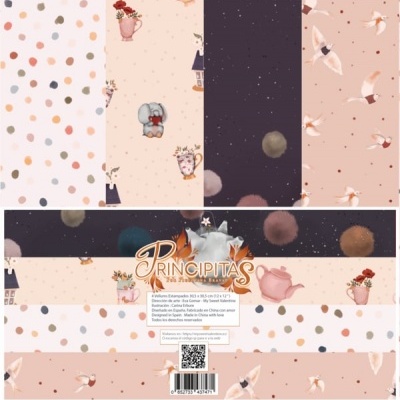 Kit Papel Vegetal | Principitas | Piccolina Brava