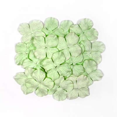 Flores Papel Toscana | Verde Menta