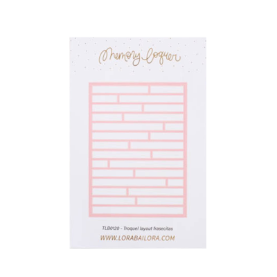 Cortante Coordenado | Layout Frasecitas | Perseidas | Lora Bailora