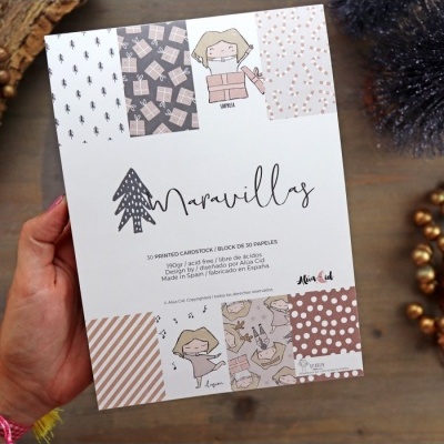 Bloco 6x8 | Maravillas Navidad | Alua Cid