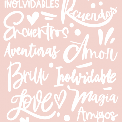 Autocolantes Puffy | Frases | Positiva