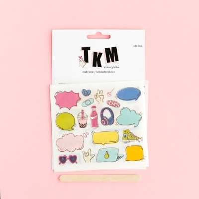 Rub-ons Transferíveis | TKM | Sami Garra