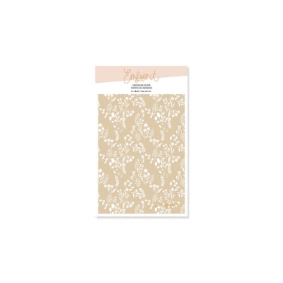Placa Embossing | Flores Vintage | Lora Bailora