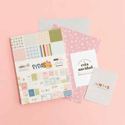 Bloco 24 Papéis | 6x8 | Pipas | Sami Garra