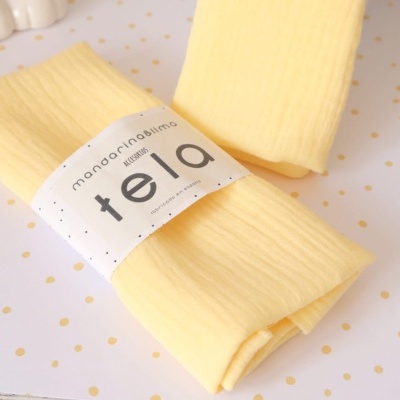 Tela Algodão Duplo | Amarelo Doce | Alegría