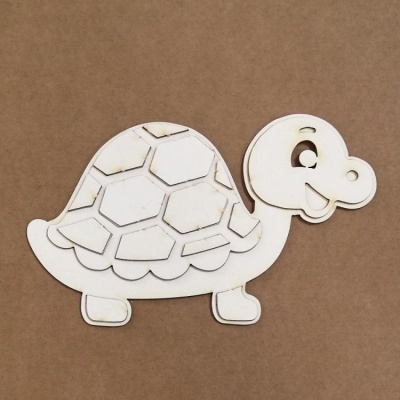 Silhueta Chipboard | Tartaruga | Kora