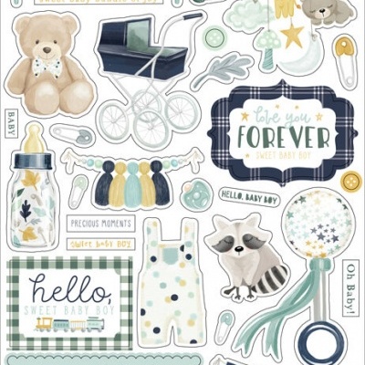 Chipboard | It's a Boy | Echo Park