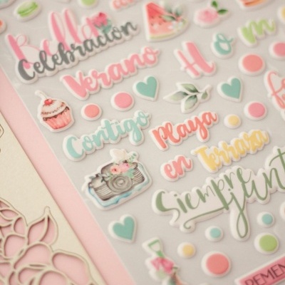 Autocolantes Puffy | Celebración | Johanna Rivero