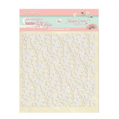 Chipboard | Ramo Folhas | Johanna Rivero | Círculo Amor