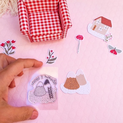 Carimbo | Vivendo o Momento | Pitiminí | Piccolina Brava