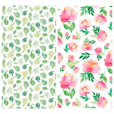 Kit Papel Vegetal | Floral | The Flower Journal