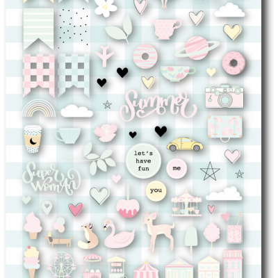 Autocolantes Puffy | Fun Park