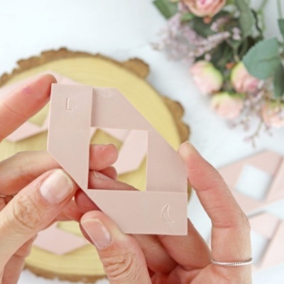 Esquina | Encadernação | Rosa Bailarina