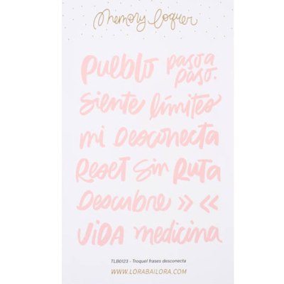 Cortante | Frases Desconecta | Perseidas | Lora Bailora