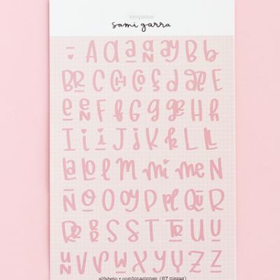 Cortante Alfabeto Combinado | Básicos | Sami Garra