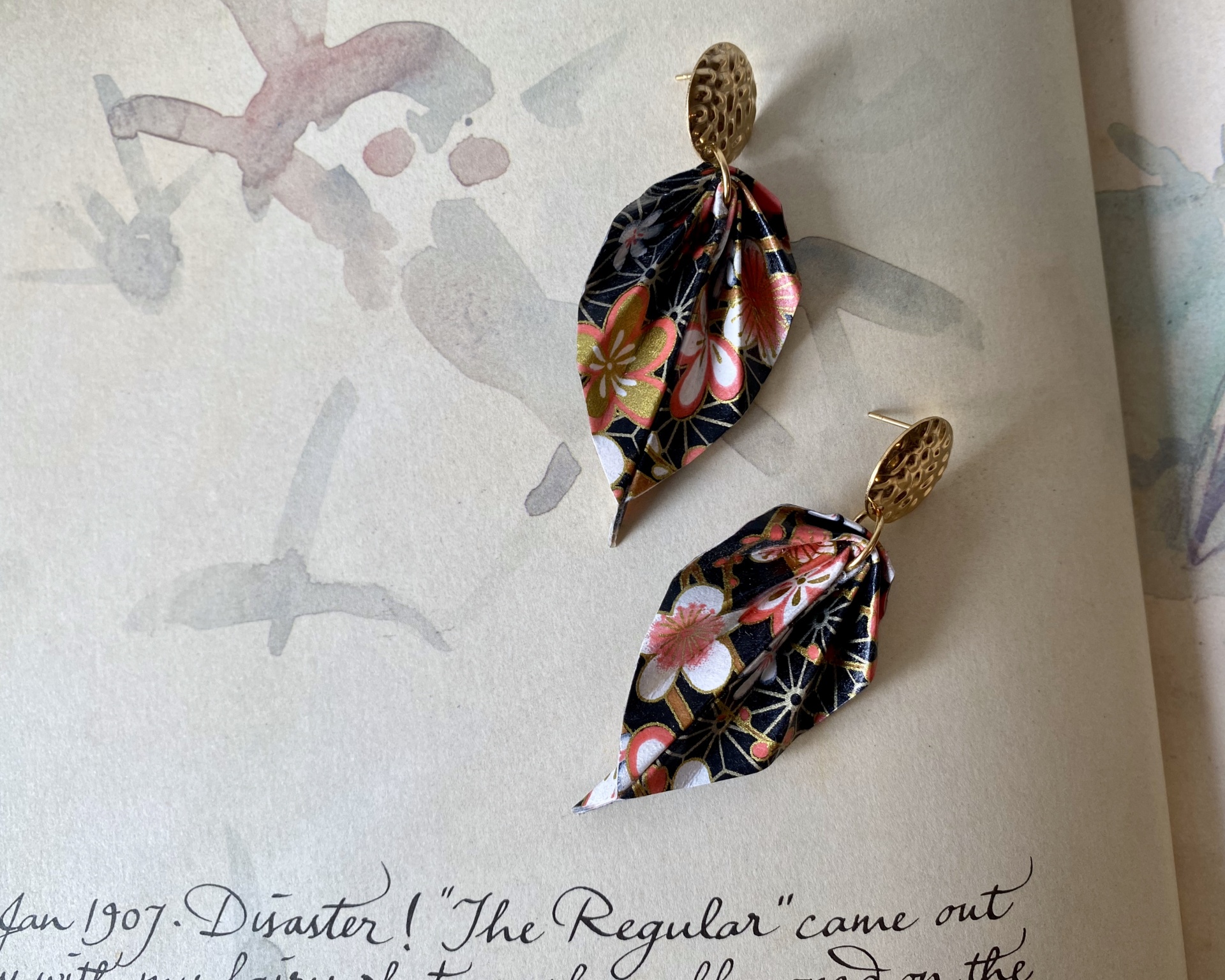 Brincos Folha Brincos Folha