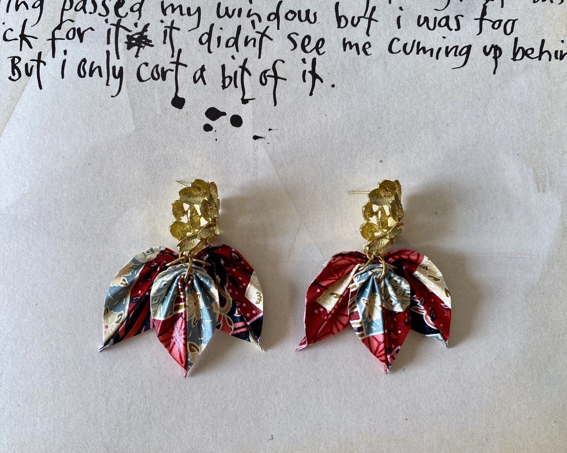 Brincos Folha Brincos Folha