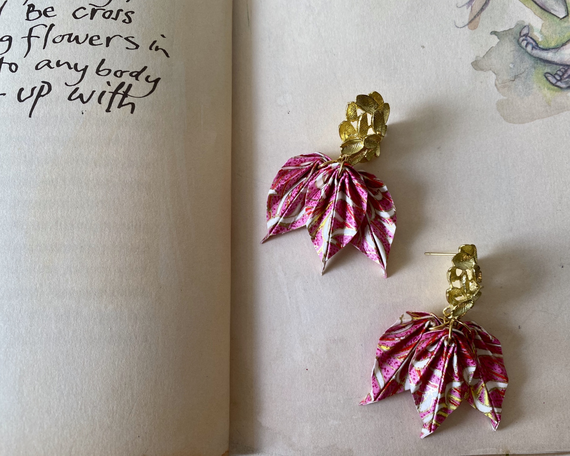 Brincos Folha Brincos Folha