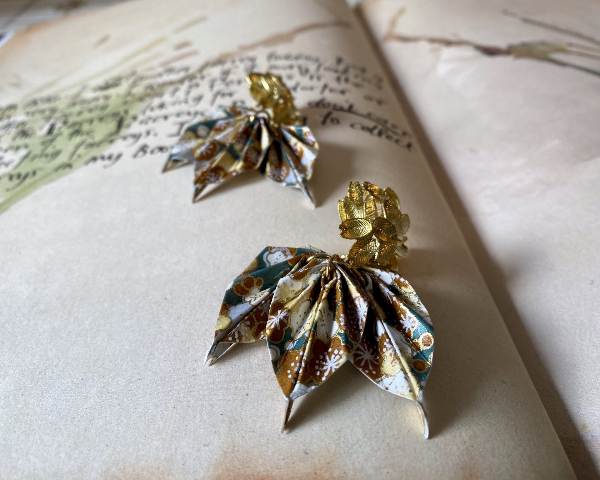 Brincos Folha Brincos Folha