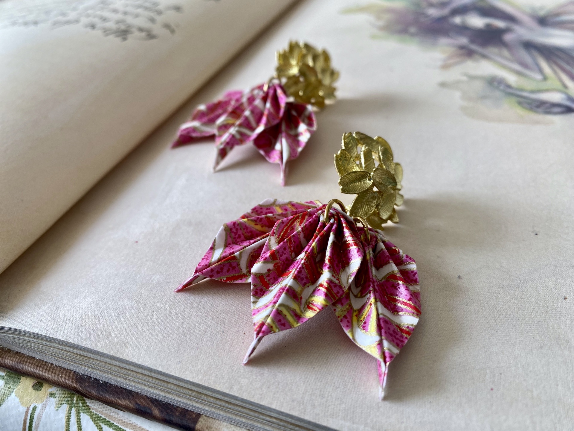 Brincos Folha Brincos Folha