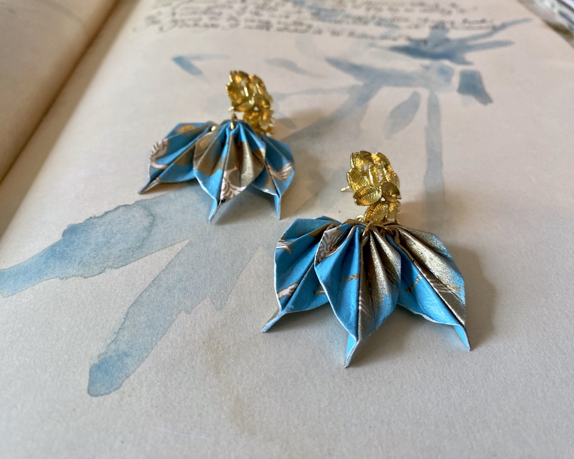 Brincos Folha Brincos Folha