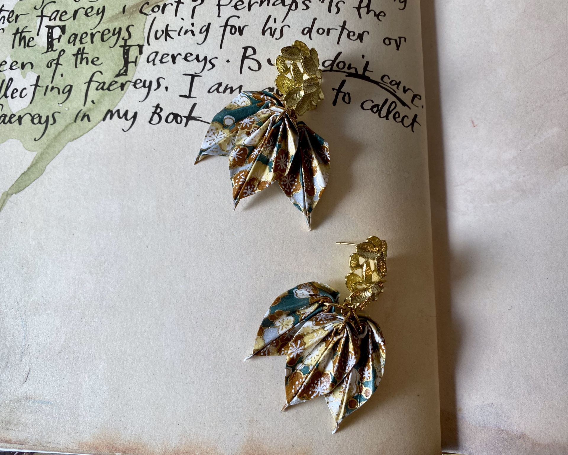 Brincos Folha Brincos Folha